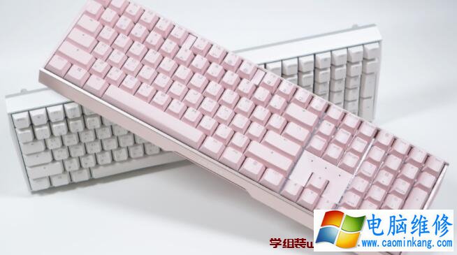 粉嫩樱桃Cherry MX Board 3.0S RGB Pink粉色静音红轴机械式键盘评测开箱